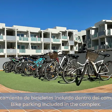 Appartamento Blue Spirulina Con Piscina, Terraza, Parking Y Wifi Corralejo