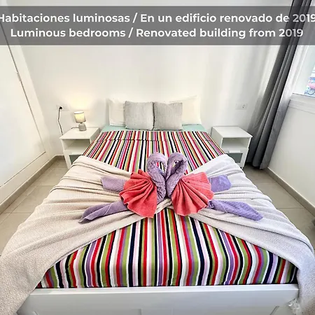 Blue Spirulina Con Piscina, Terraza, Parking Y Wifi Corralejo